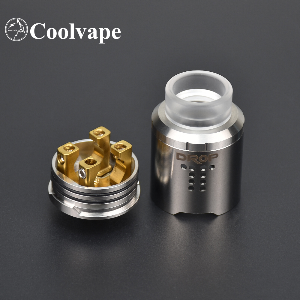 Rda Atomizer Deck - Wolfcoolvape Drop RDA 24mm Vape Vaporizer