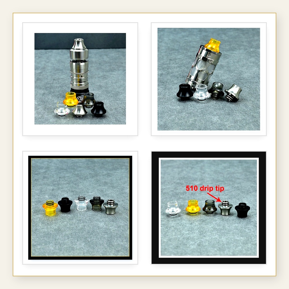 Drip Tip Resin - Harz-Drip-Tip für Taifun GT5, G4, GTR