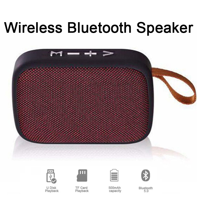 Battery Case Storage - Tragbare Lautsprecher Outdoor Bluetooth 5,0 Mini