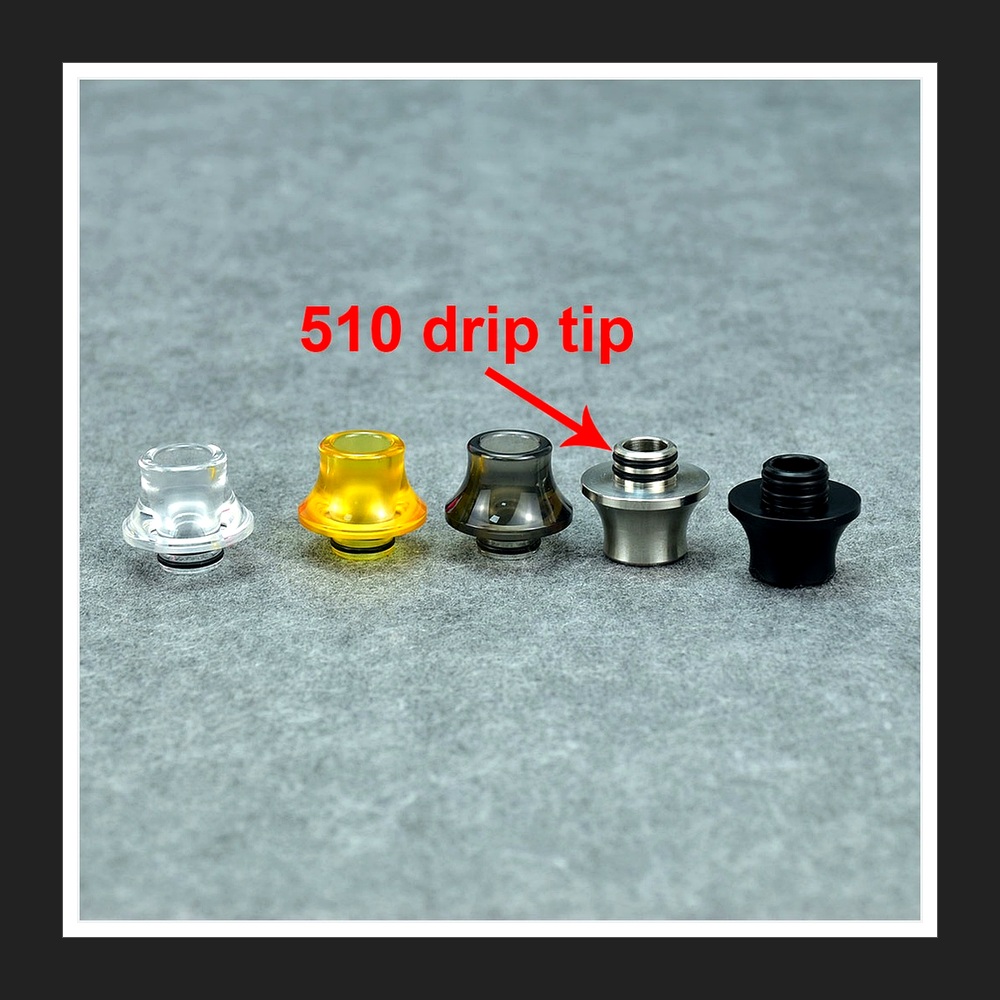 Harz-Drip-Tip für Taifun GT5,  – Drip Tip Resin Bewertung und Preis