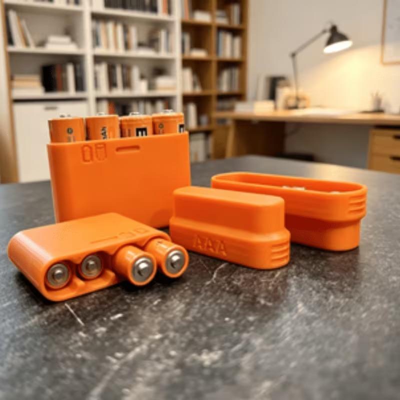 4-fach AA-Batterie-Aufbewahrun – Battery Case Storage Bewertung und Preis
