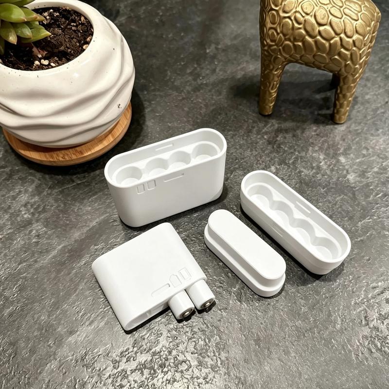 4-fach AA-Batterie-Aufbewahrun – Battery Case Storage Bewertung und Preis