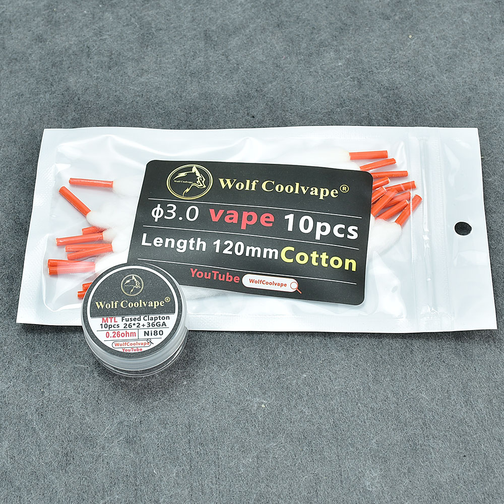 Wolfcoolvape vorgefertigte Hei – Vape Coil Replacement Bewertung und Preis
