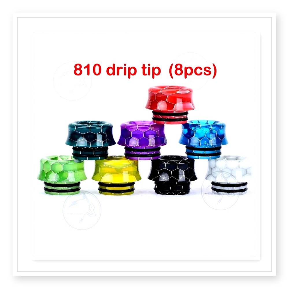 Wolfcool 810 Drip Tip Set – 8  – Drip Tip Resin Bewertung und Preis